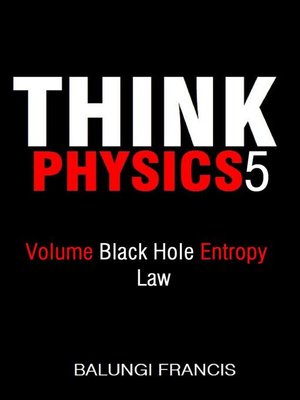 cover image of Volume Black Hole Entropy Law